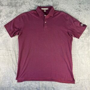 Holderness & Bourne Herron Polo L Transfusion Stripe Raintree CC Golf Shirt